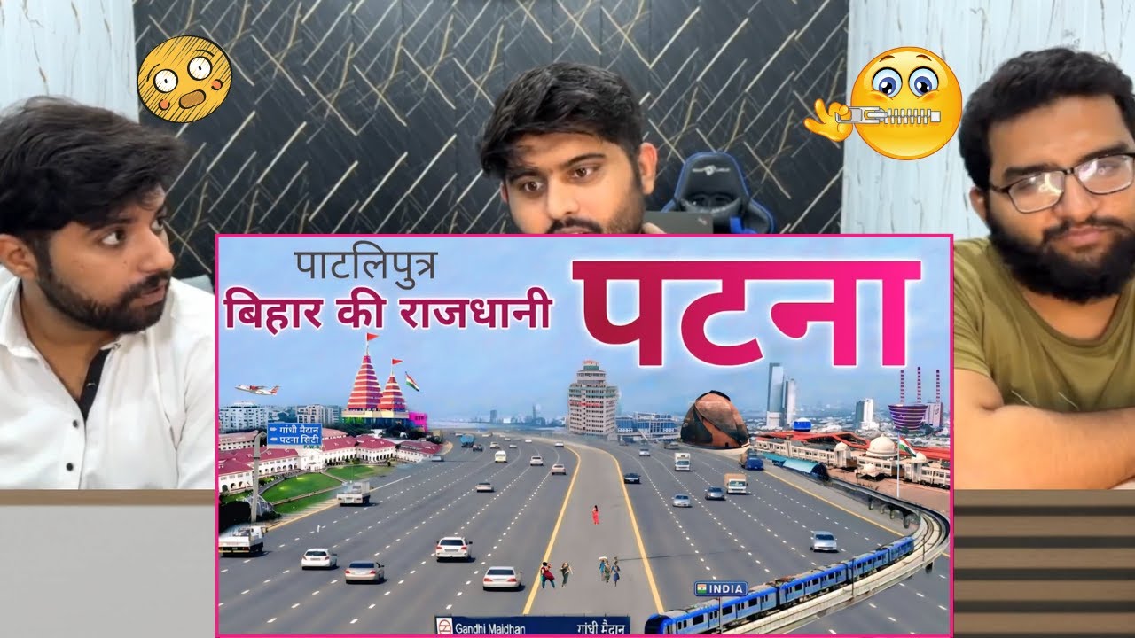 Pakistani Reaction On Patna &ndash; Capital Of Bihar | Patna Metro | Patna City Tour 2025 | Reaction 🇮🇳🔥