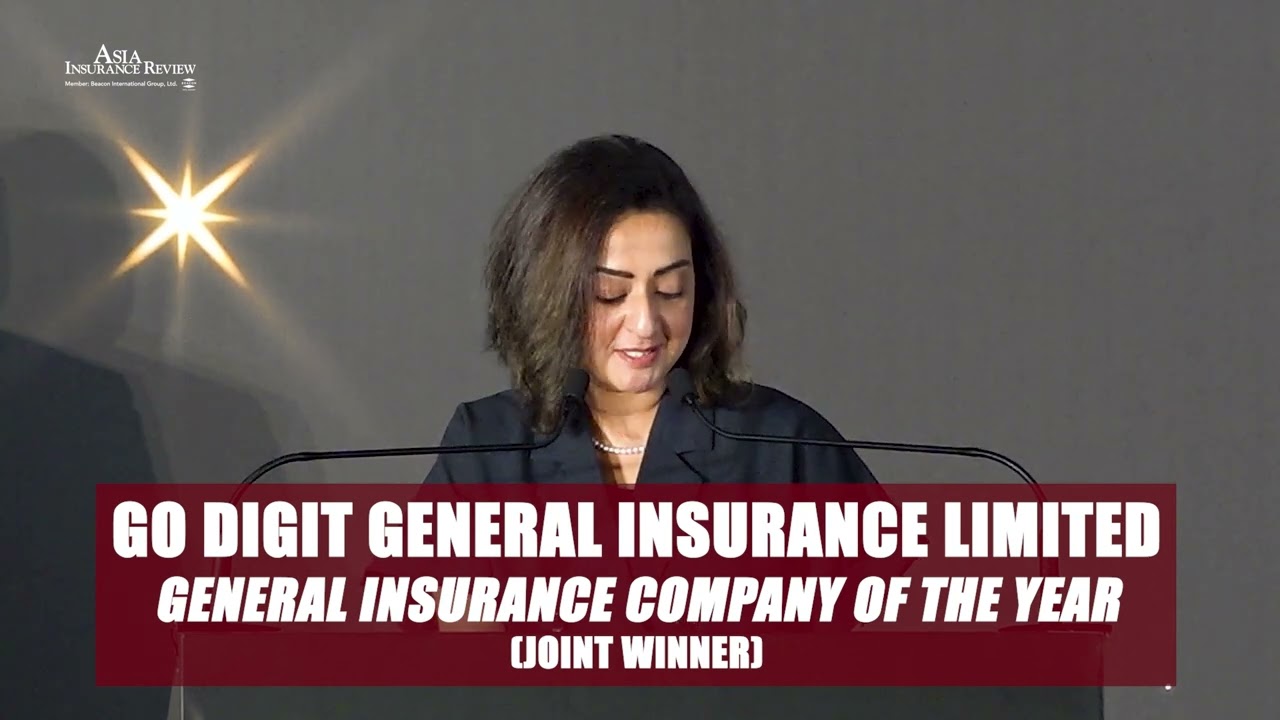 GENERAL INSURANCE COMPANY OF THE YEAR - GO DIGIT GENERAL INSURANCE LIMITED