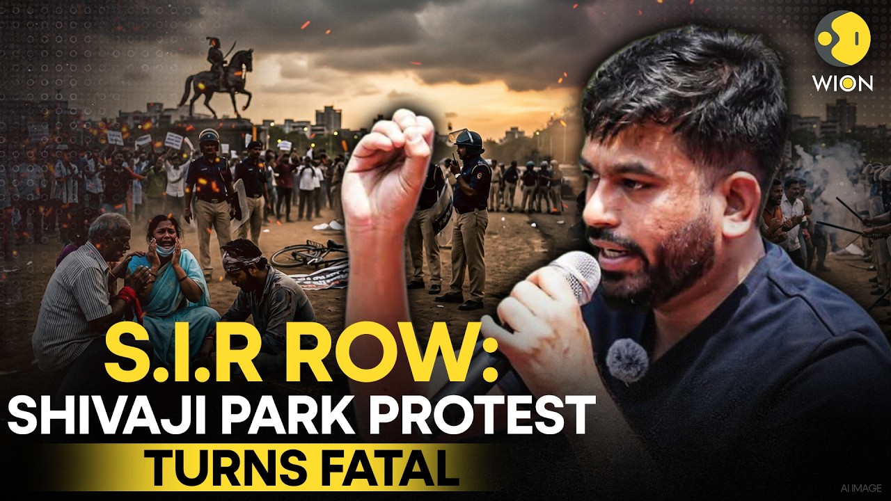 S.I.R Protests: Shivaji Park Protest Turns FATAL? 75-Year-Old Dies | WION Originals