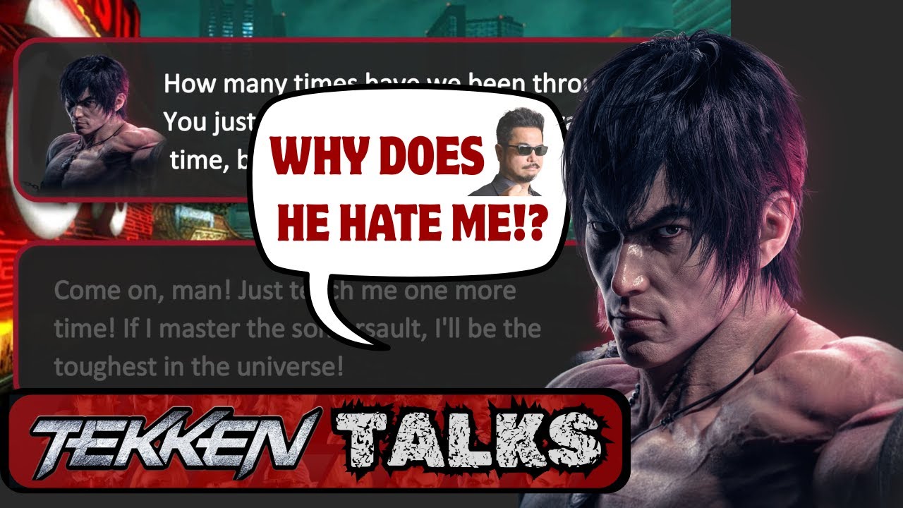 TEKKEN TALKS | Marshall Law confronts the Unhinged Tekken Cast (and Harada too)!