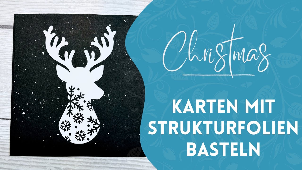 Weihnachtskarten mit Hitzetransferfolie ✨🎄 – Glitzer, Flock & Brick