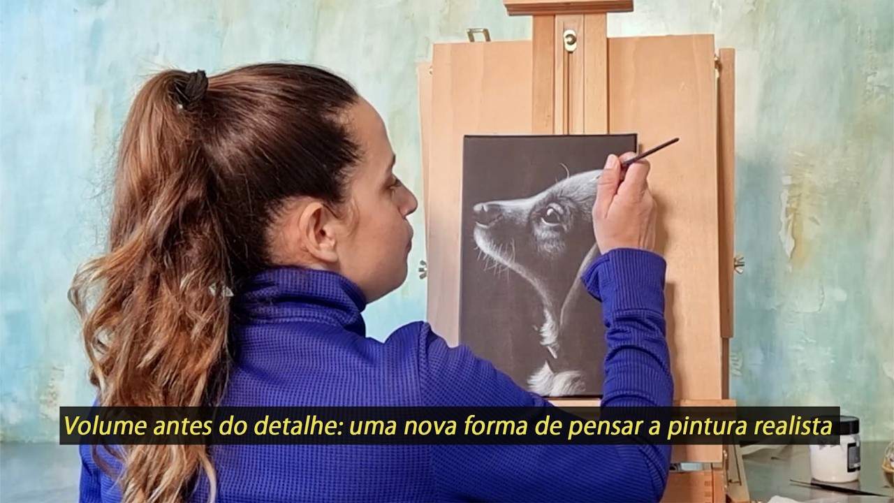 É possível pintar pelos usando apenas tinta branca?