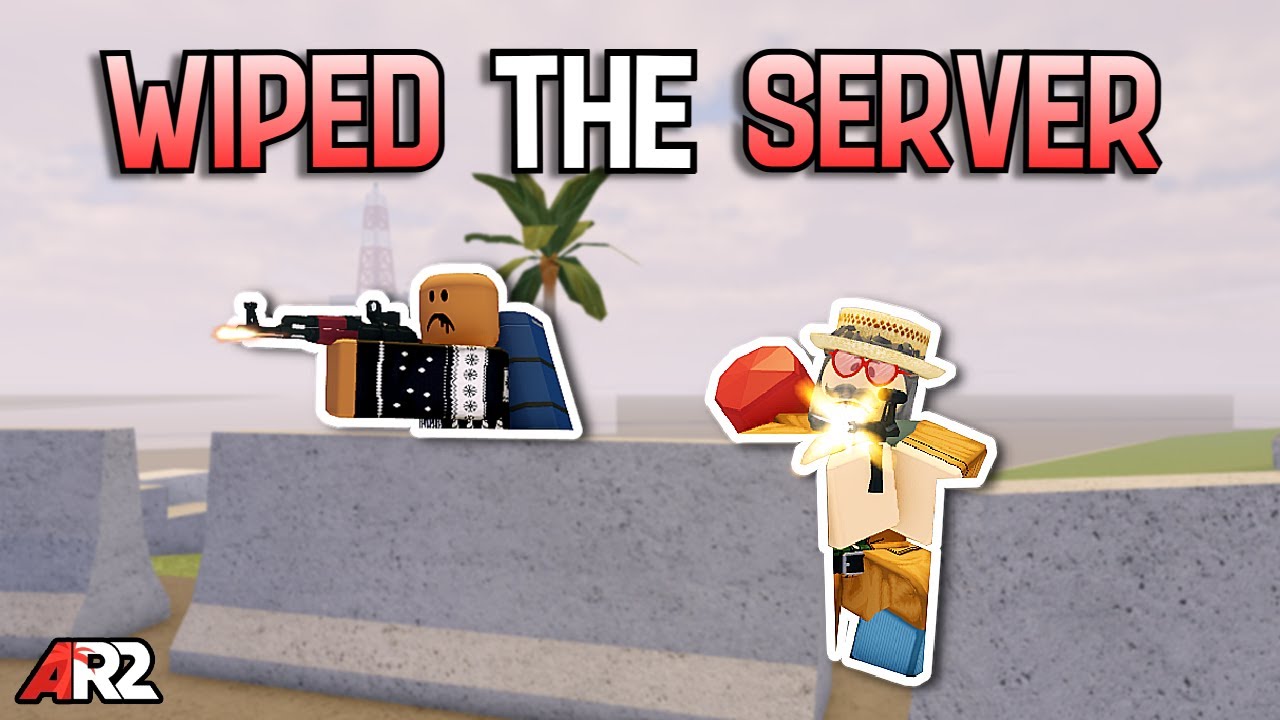 We WIPED The SERVER | Apocalypse Rising 2 ROBLOX
