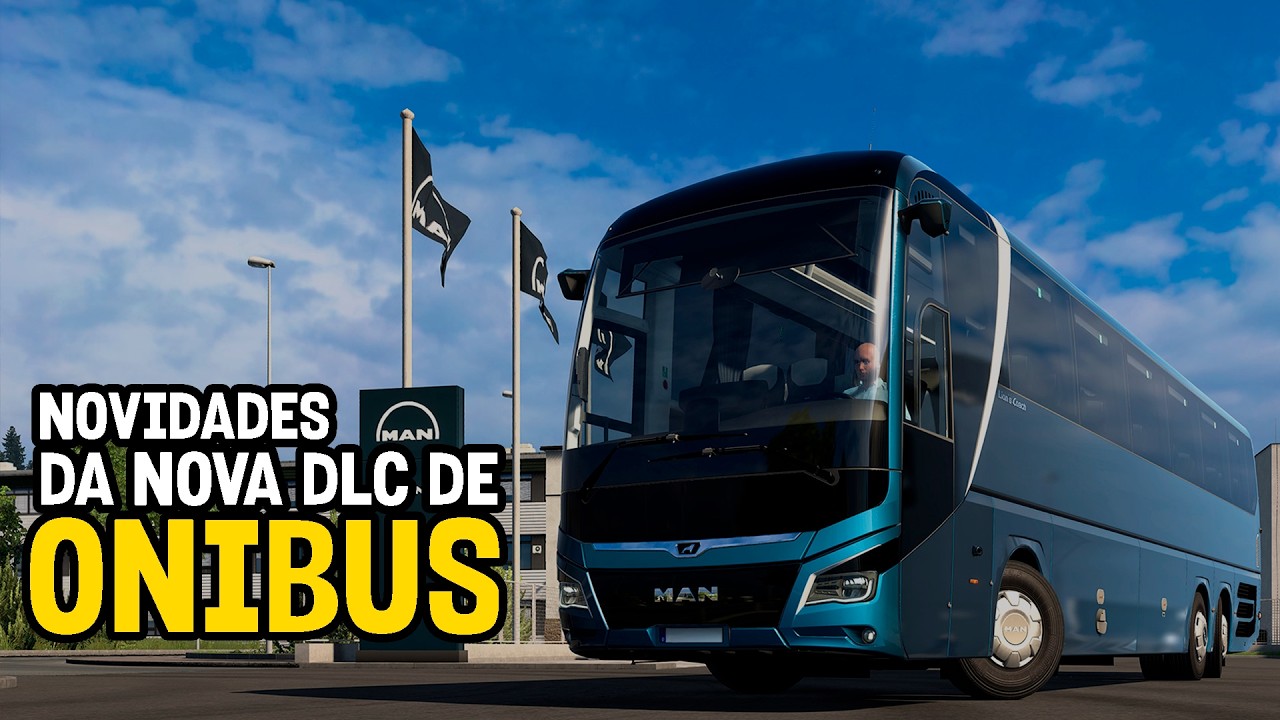 DLC de ônibus do Euro Truck Simulator 2 ganha novos detalhes