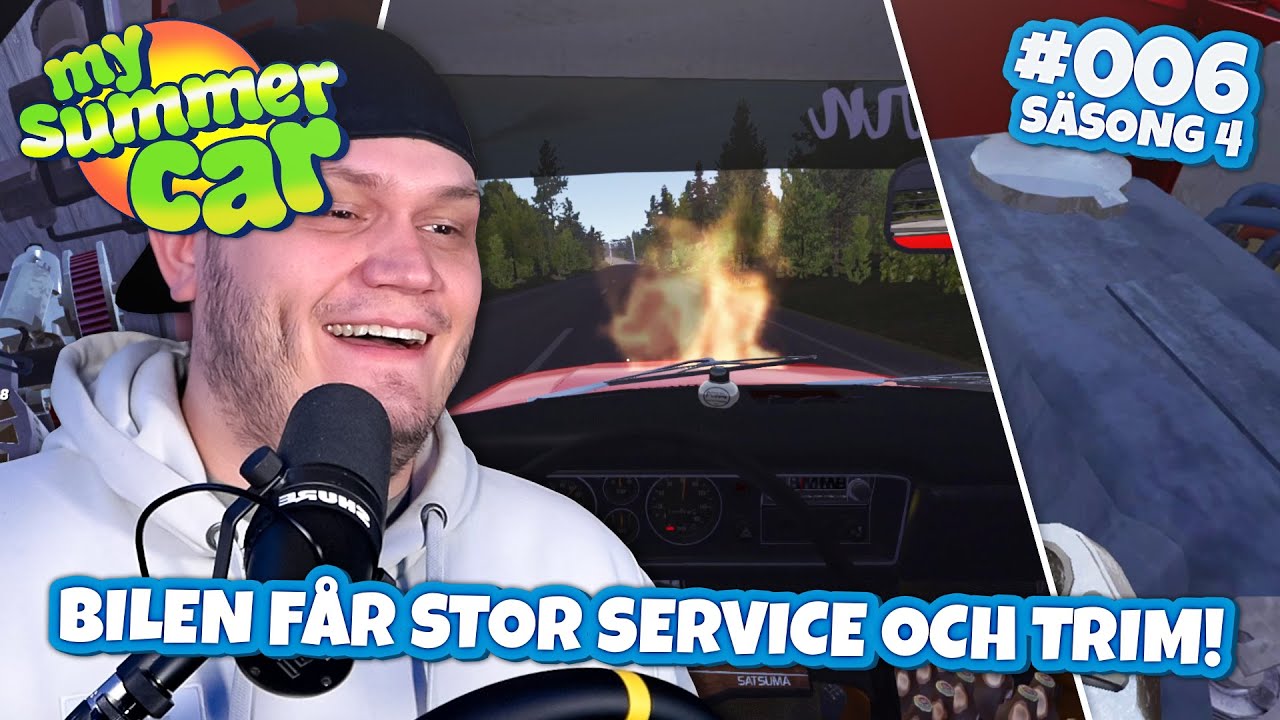 BILEN FÅR STOR SERVICE OCH TRIM! | My Summer Car - S4E6