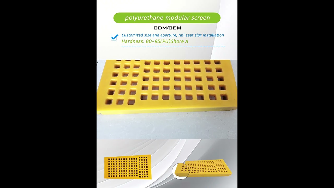 affordable vibrator modular PU panel Dewatering