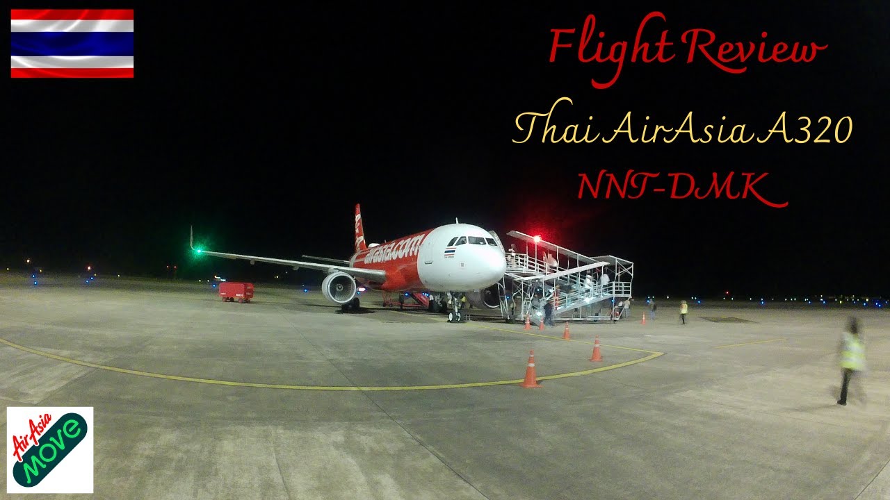 Flight review Thai AirAsia A320 FD3557 Nan (NNT), Thailand - Bangkok (DMK) on 21 January 2026 #น่าน