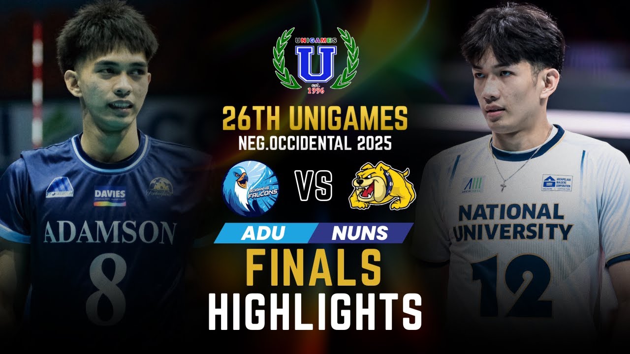 NU VS. ADAMSON  | GOLD MEDAL🥇Full Game Highlight | 26th UniGames 2025