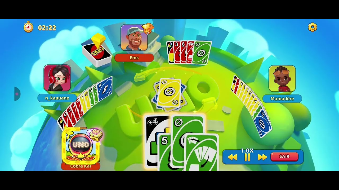 Uno mobile! Arena feliz x20, x40 e x80 