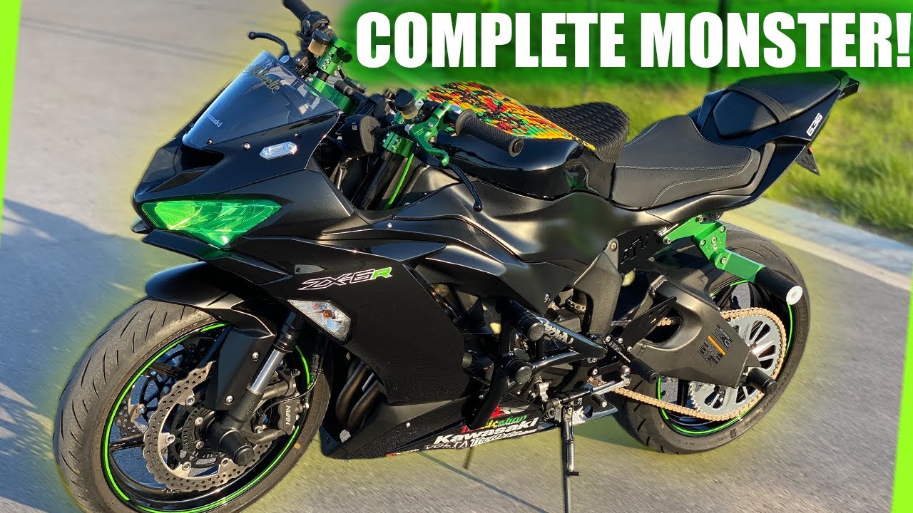 2019 Ninja ZX6R Stunt Bike Review - Perfect Stunt Machine!