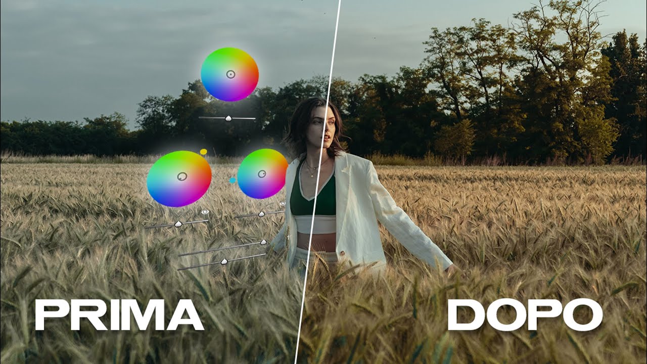 Come USARE al MEGLIO il COLOR GRADING - Tutorial Lightroom