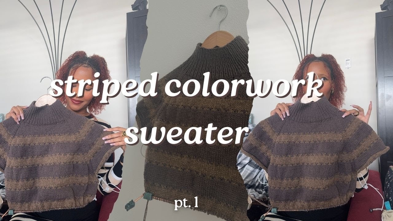 knitting the key sweater by petite knit pt. 1