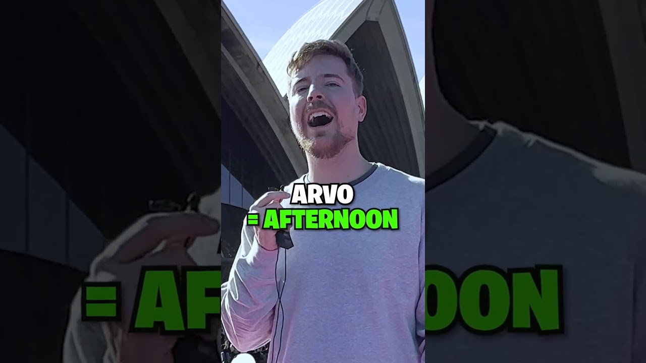 Сможет ли MrBeast угадать австралийский сленг?