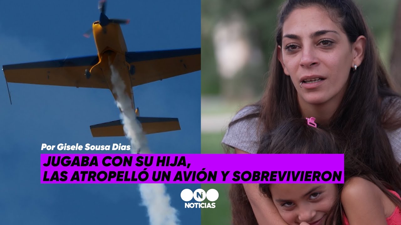 JUGABA con su HIJA, las ATROPELLÓ un AVIÓN y VIVIERON PARA CONTARLO - Historias Únicas