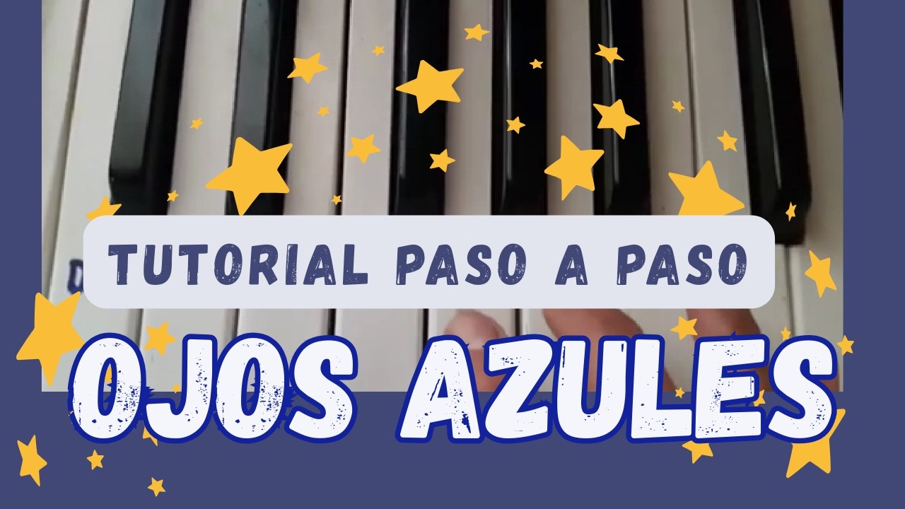 OJOS AZULES - teclado (mano derecha)