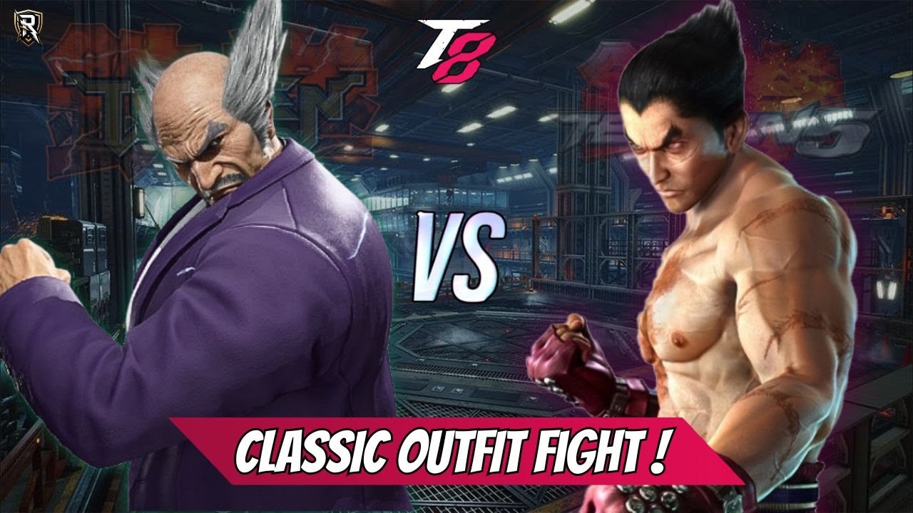 HEIHACHI TEKKEN 3 VS KAZUYA TEKKEN 5 !