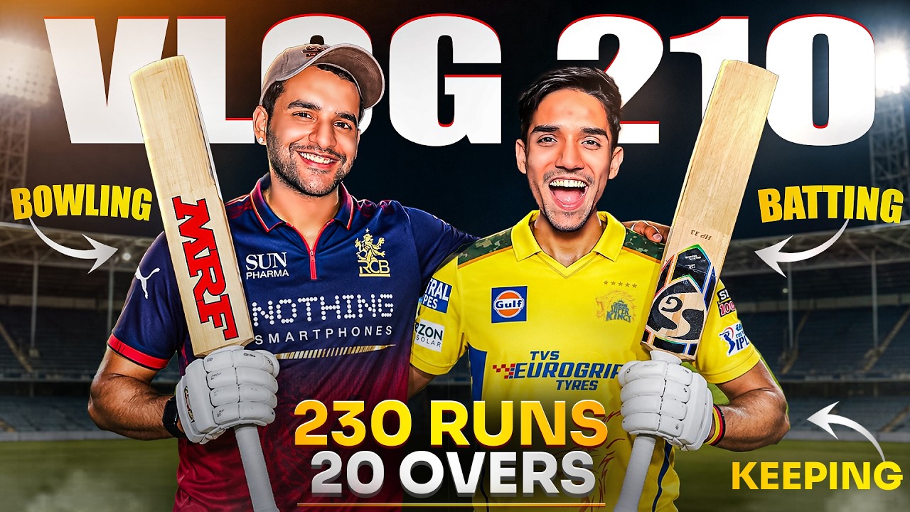 Is this the BEST T20 CHASE ever?😍| Cricket Cardio Vlogs🔥