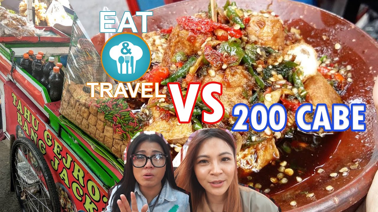 Tahu Gejrot, Masih sore udah banyak yang antri // Eat & Travel Indonesia // Tahu Gejrot Bang Jack