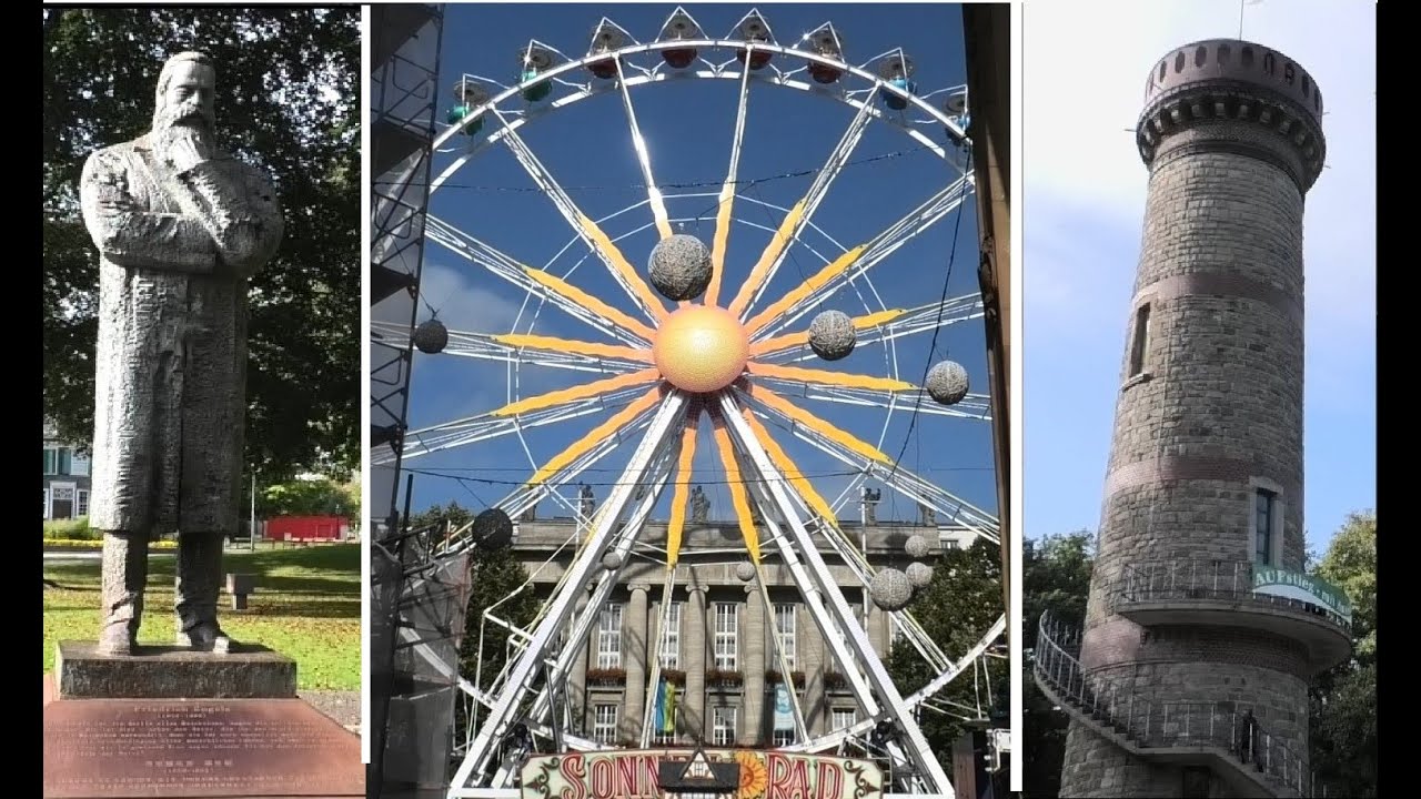 4. Barmer Lichterzauber Kirmes - From Friedrich Engels to Toelleturm (Wuppertal, Germany, Oct. 2023)