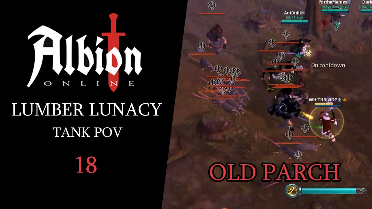 ALBION ONLINE | HCE LVL 18 | LUMBER LUNACY | TANK POV | BIG PULL (AVANCED PHASE 3)