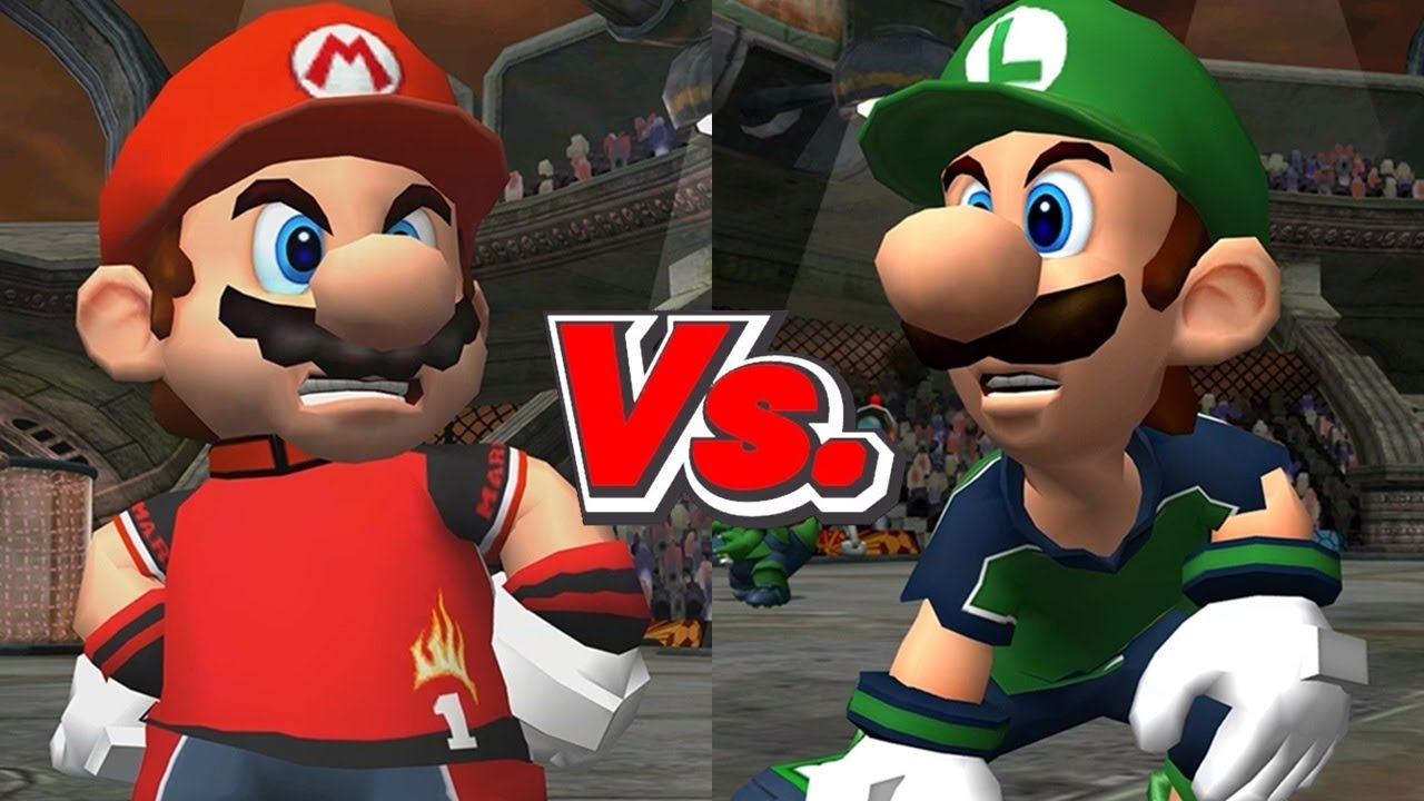 Super Mario Strikers - Mario/Toad Vs. Luigi/Koopa