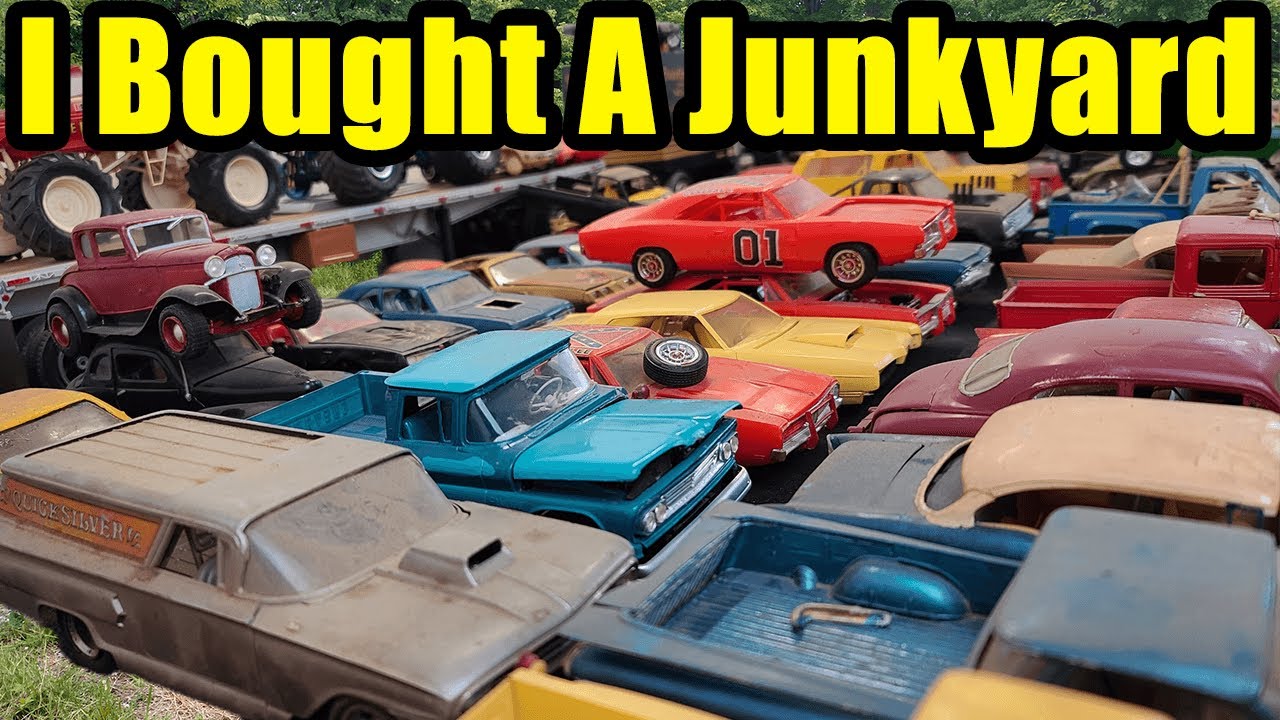I Bought A Junkyard full of '60s, '70s & 80's Built Model Kits!!