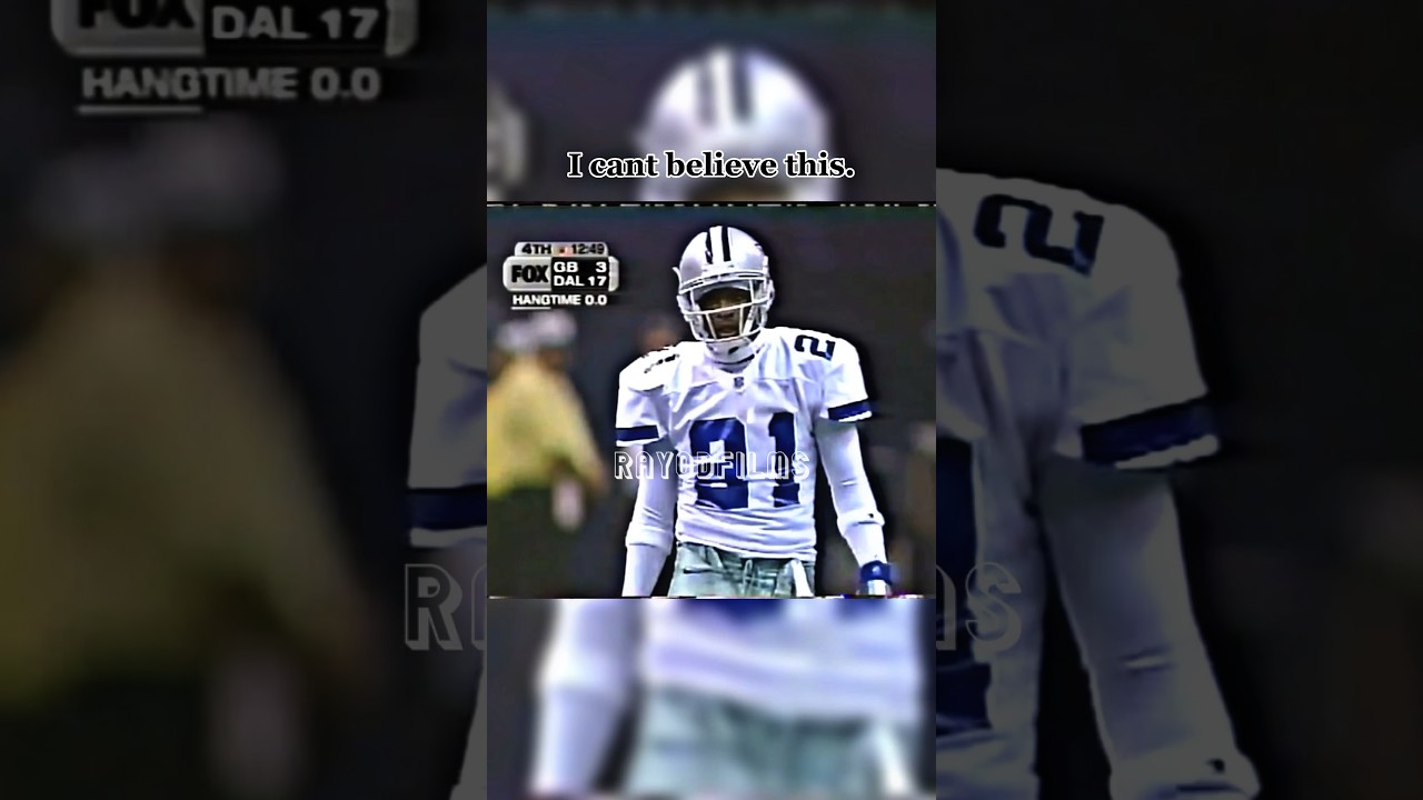 Когда Дион Сандерс доминировал на растянутом подколенном сухожилии и шее😧🐐 #шорты #дейонсандерс