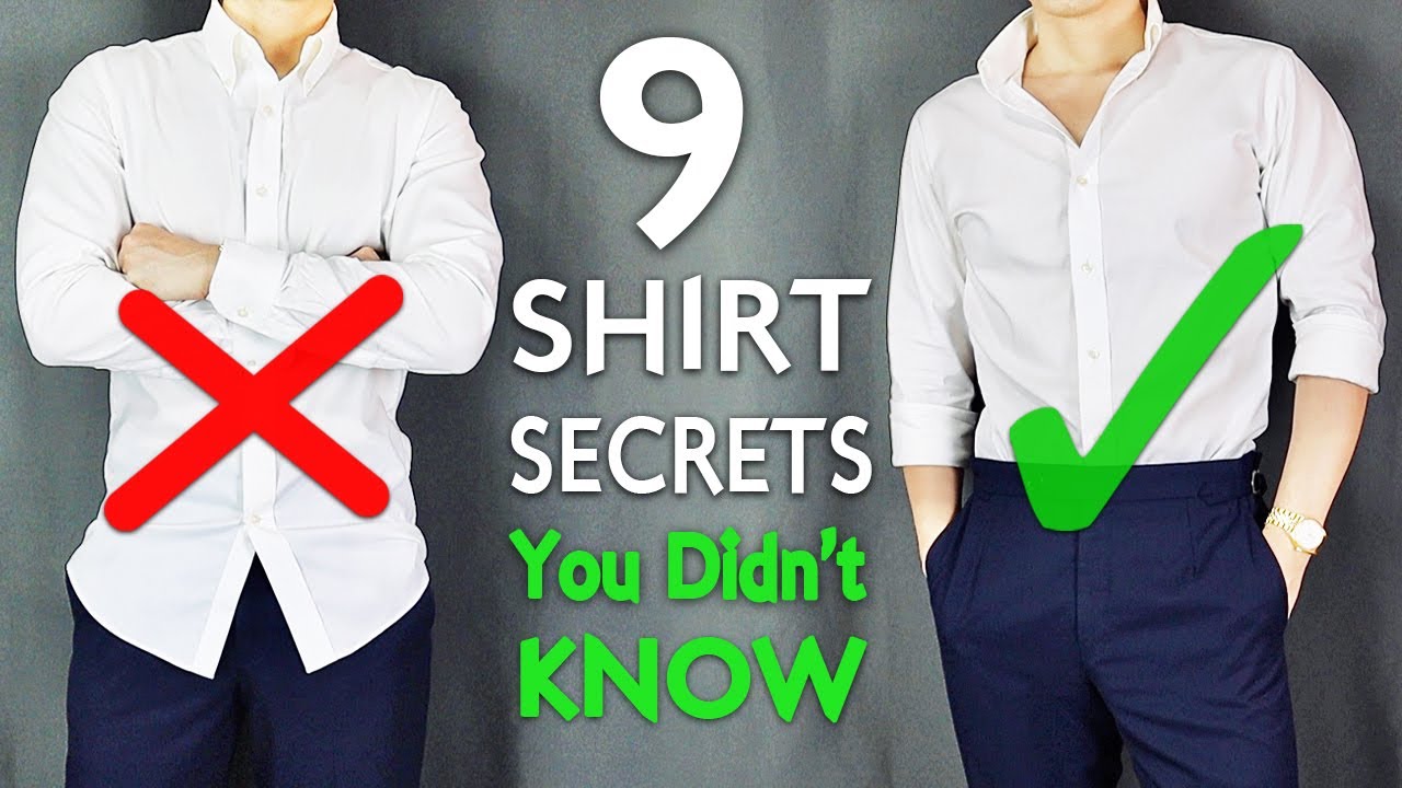 9 Shirt Secrets To Look More Handsome INSTANTLY