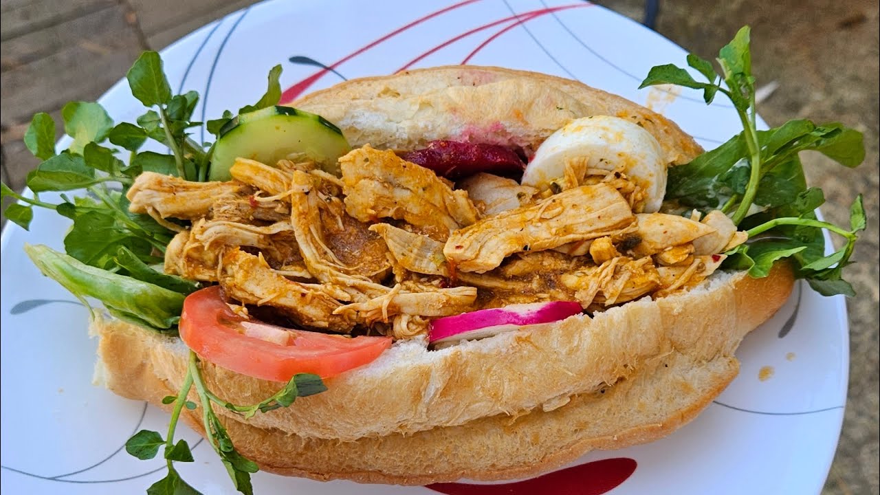 Panes con Pollo Salvadoreños Paso a Paso