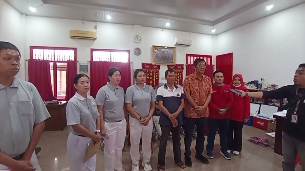 Kelenteng Wie Leng Keng  Marga Tan dan Buddha Tzu Chi Gelar Baksos Donor Darah
