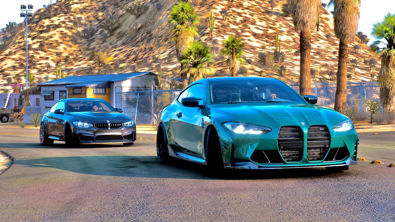 900HP BMW M4 Competition Coupe & 700HP BMW M4 GTS | Convoy | Forza Horizon 5 | Xbox Controller