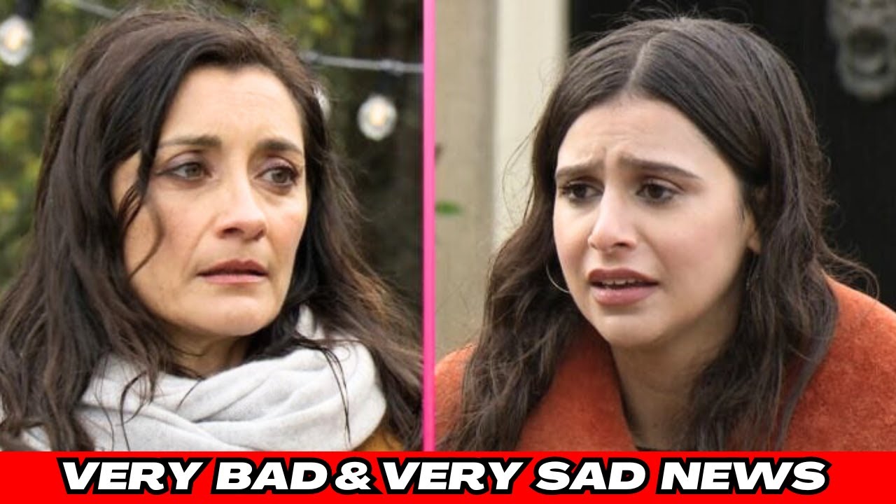 Very Bad & Very Sad news !! Soap twist saves Emmerdale's Rebecca Sarker from being axed.