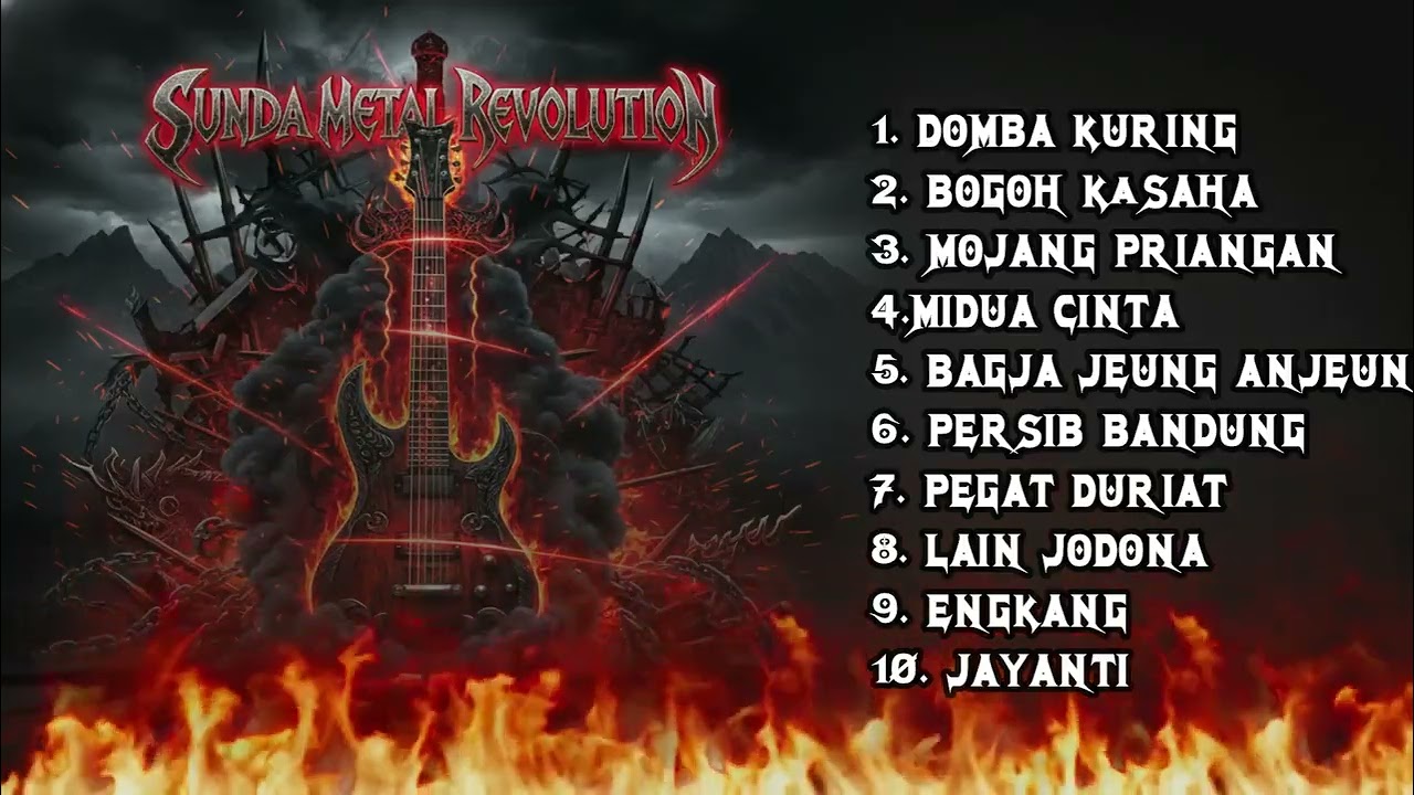 Lagu Sunda Jadi Ganas!🔥 Kumpulan Cover Heavy Metal 2025 yang Bikin Merinding & Auto Headbang!