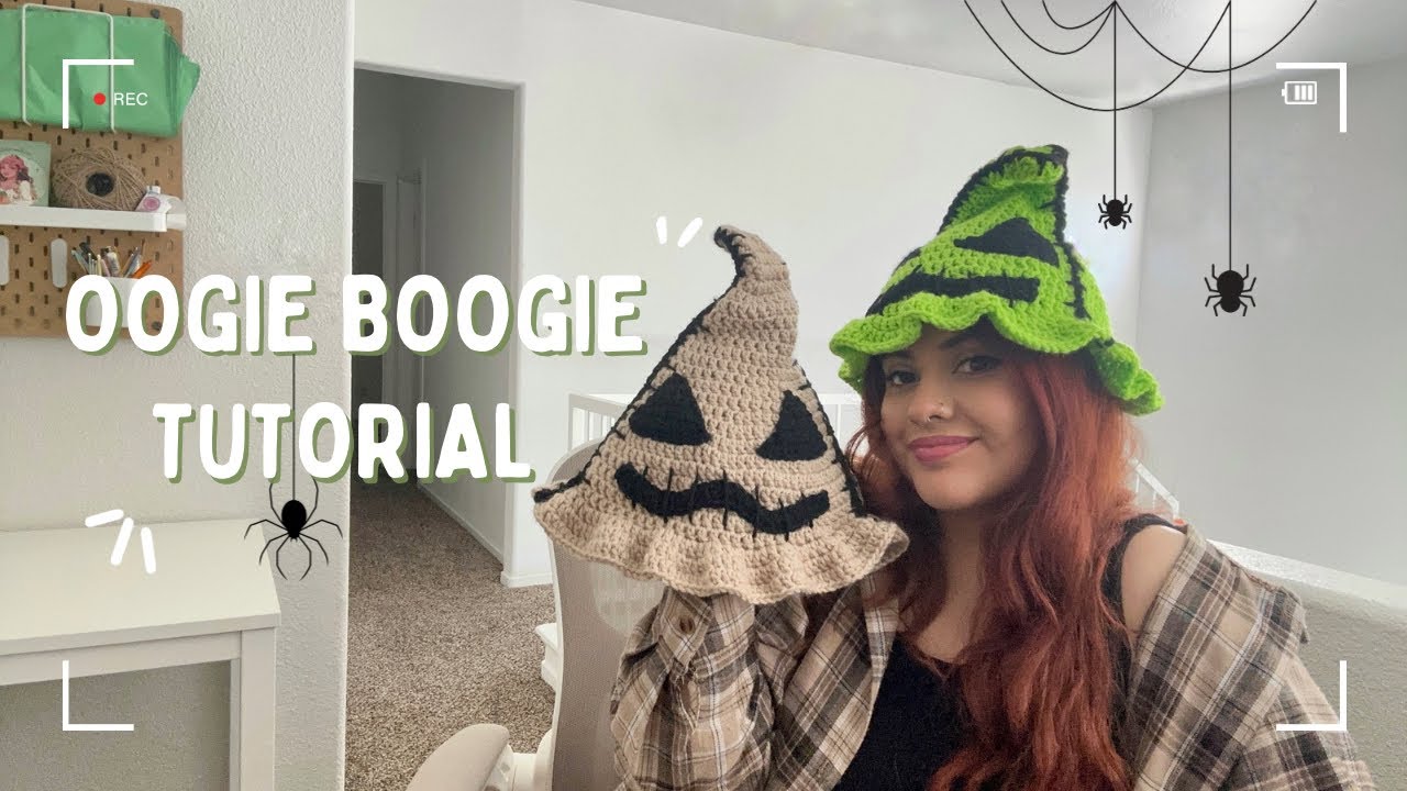 Мастер-класс по вязанию шапки Oogie Boogie крючком | Хэллоуинская шляпа | Сделай сам