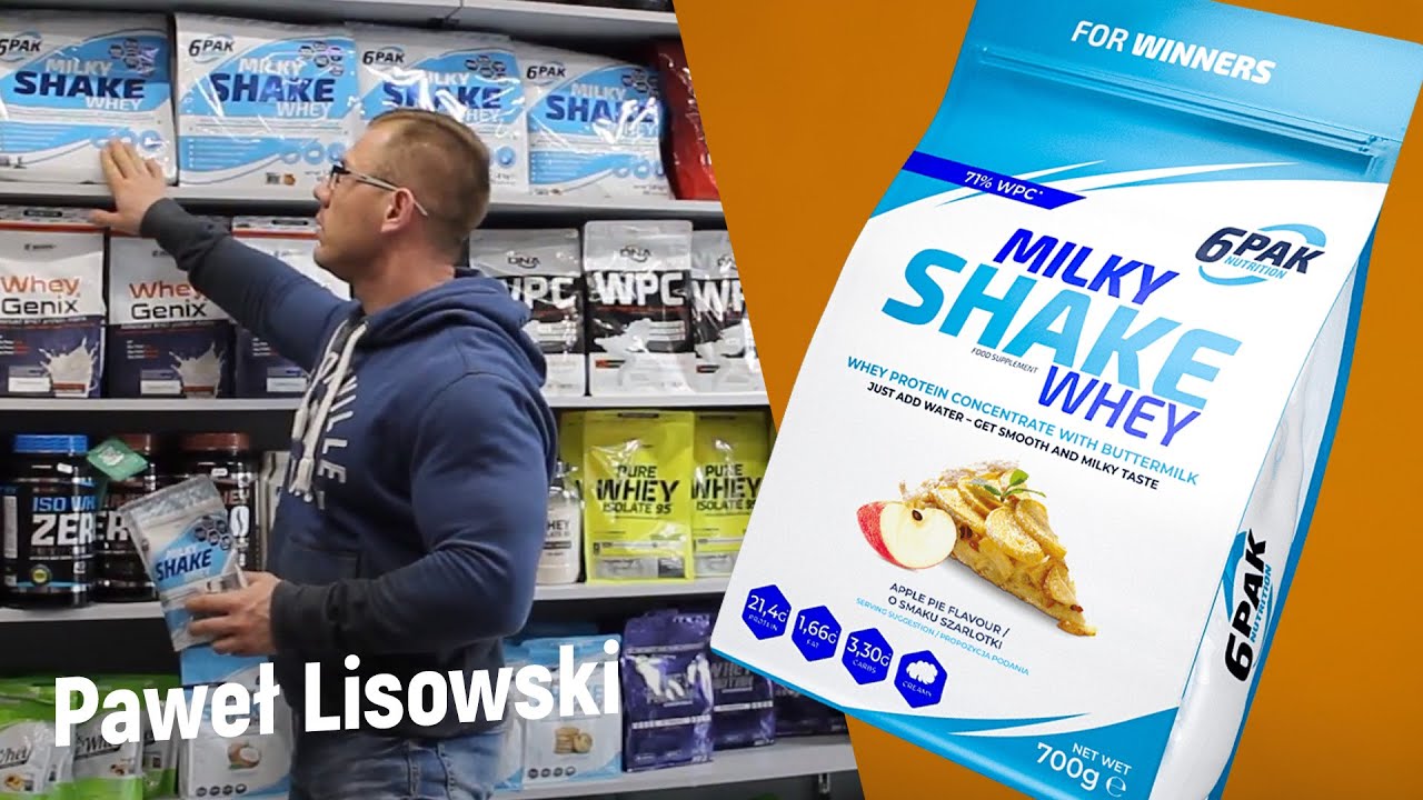 6pak nutrition - Milky Shake - opinia - Paweł Lisowski