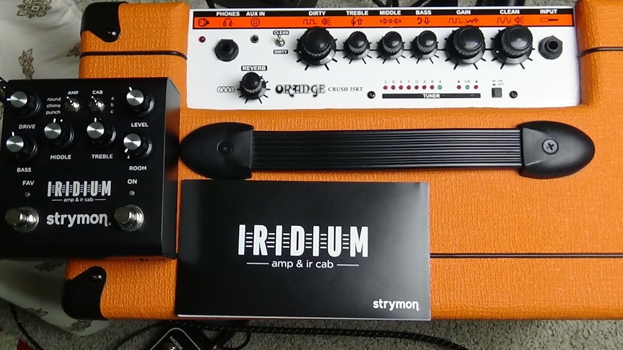 Play Guitar | STRYMON IRIDIUM Through A Guitar Amp Experiment - Does It Work? | Orange Crush 35rt