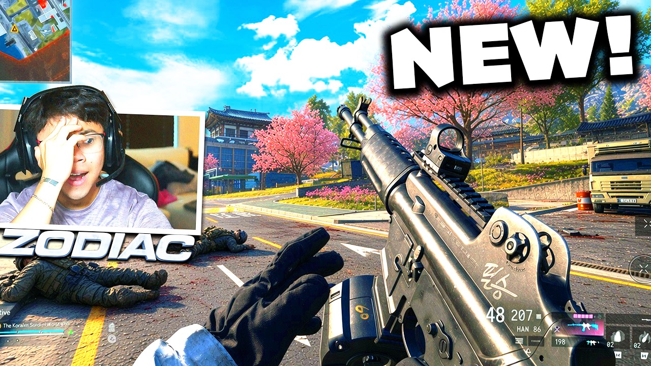 the NEW MW4 WARZONE MAP is INCREDIBLE! (Zodiac Resurgence Gameplay!)