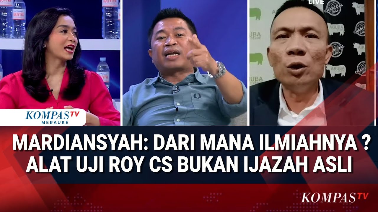 Panas!! Debat Mardiansyah Semar dan Rismon Soal Alat Uji IJazah Jokowi Tidak Ilmiah Sebut Asal Bunyi