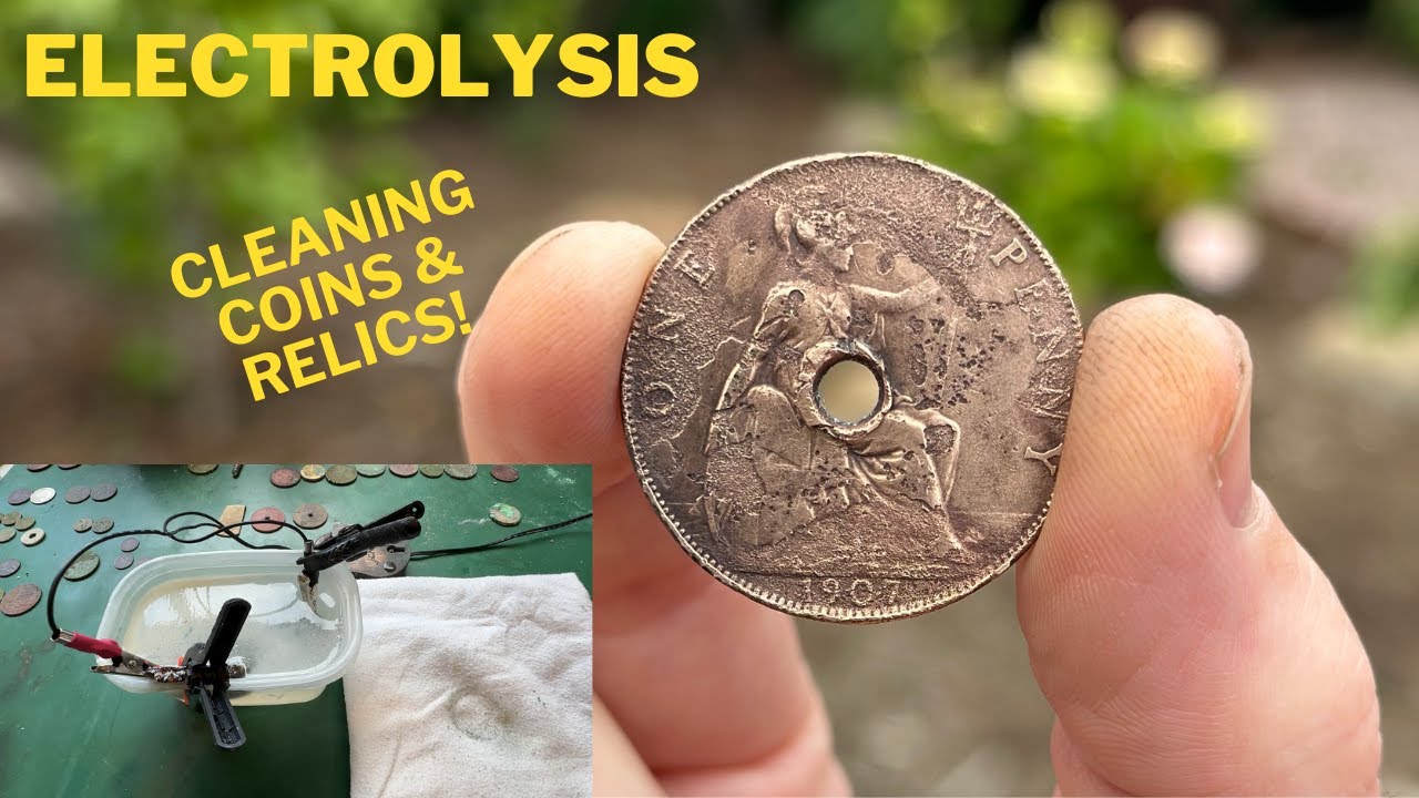 Electrolysis - Cleaning Coins and Relics - Tips and Tricks