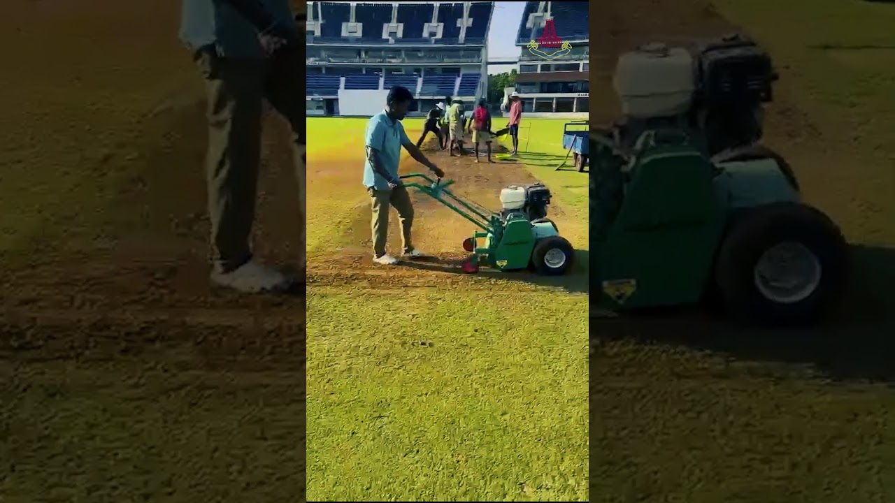 POV: Chepauk renovations are in full swing! 🏟️