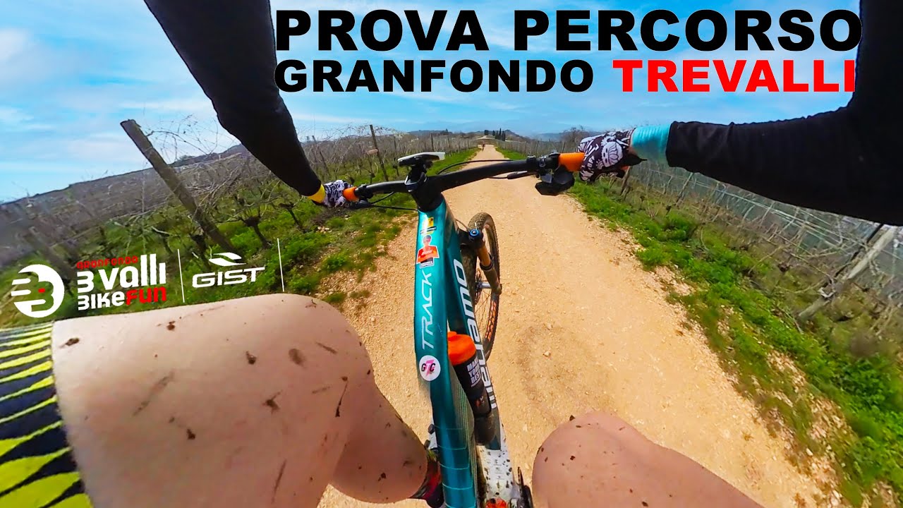 IL PERCORSO DELLA GRANFONDO TREVALLI!