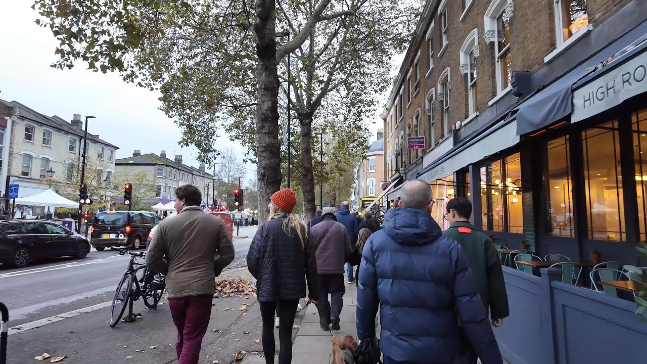 Walking London : Hammersmith to Chiswick via King St & Chiswick High Rd | November 2023