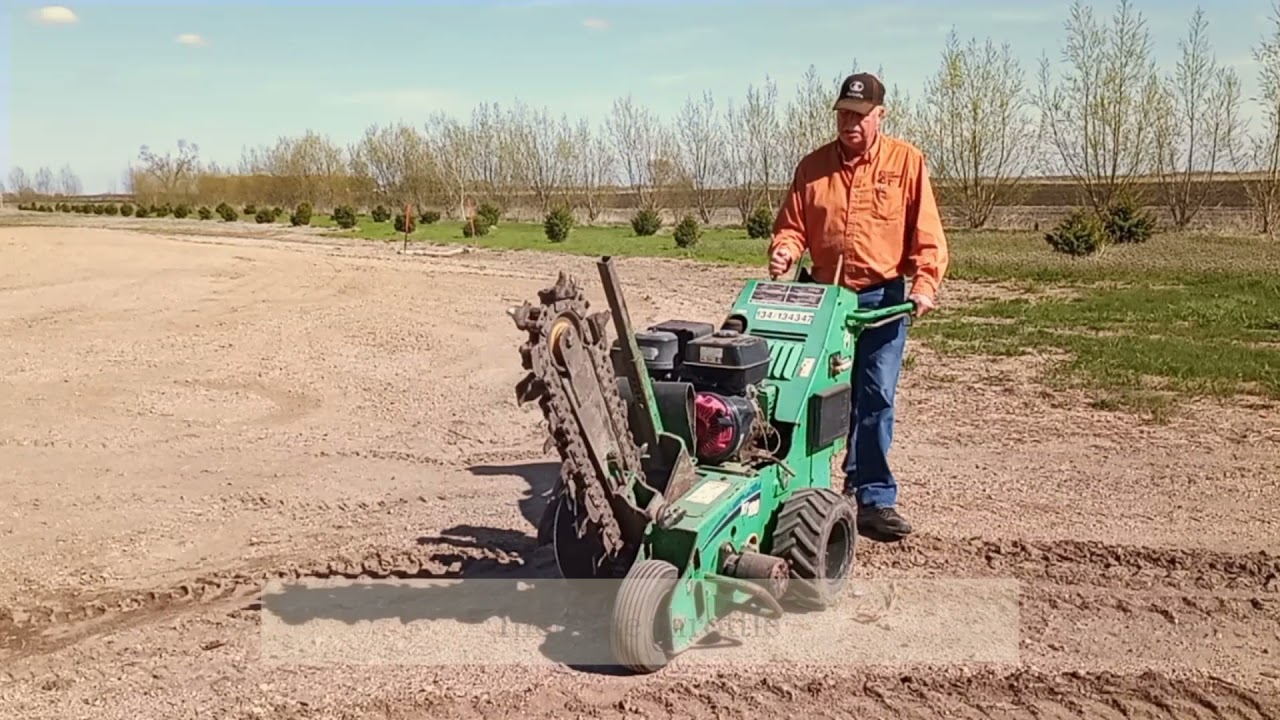 Tutorial: How to Operate a Vermeer 3ft Gas Chain Trencher