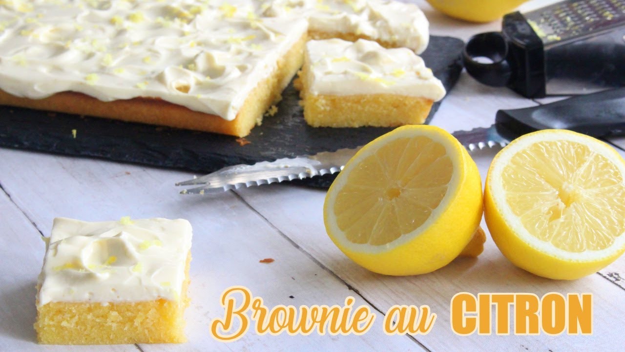 BROWNIE AU CITRON | CHOCOPRALINE