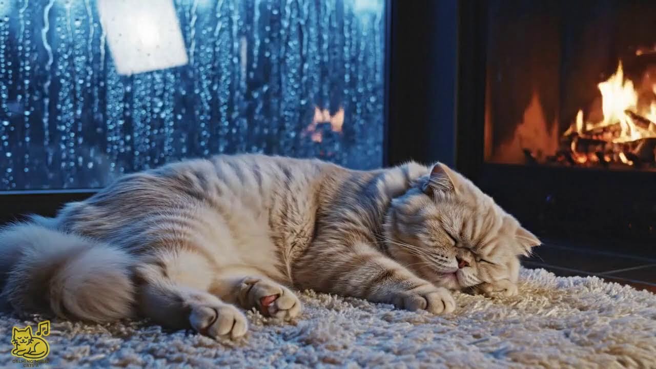 This Music Made My Restless Cat Sleep! 😴 Finally Peaceful Nights.
