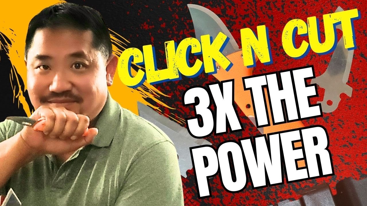 Cold Steel Click N Cut Triple Blade Utility Knife