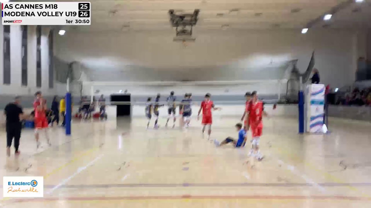 AS CANNES M18 vs MODENA VOLLEY