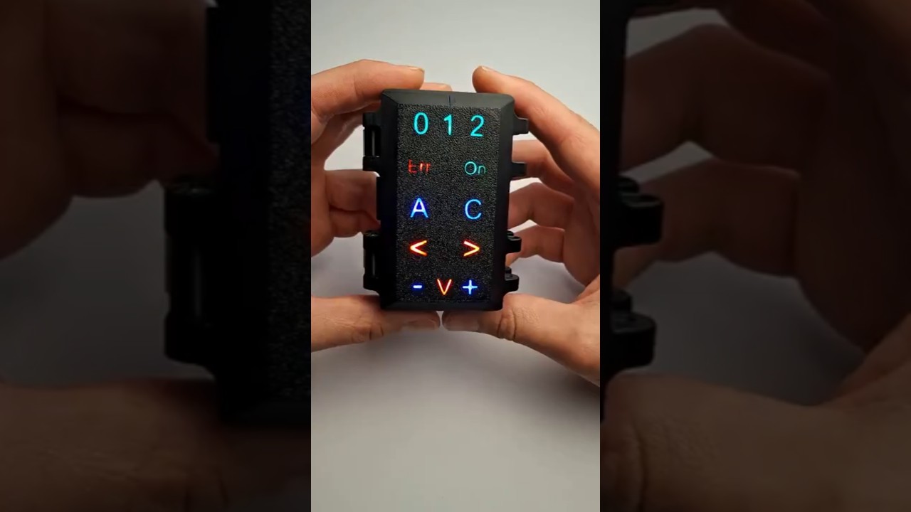 3D Printed Enclosure with Translucent Printed Display Window! 