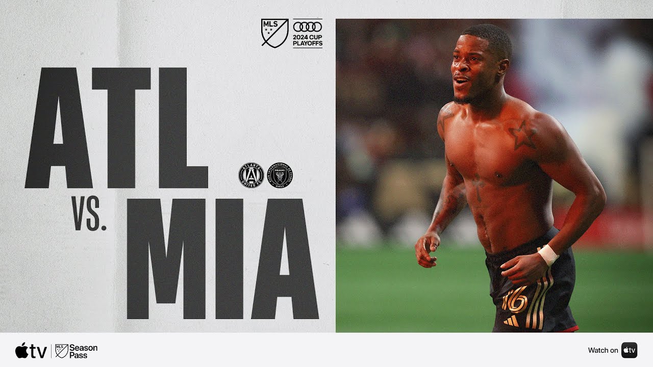 Atlanta United vs. Inter Miami | Audi 2024 MLS Cup Playoffs | Full Match Highlights