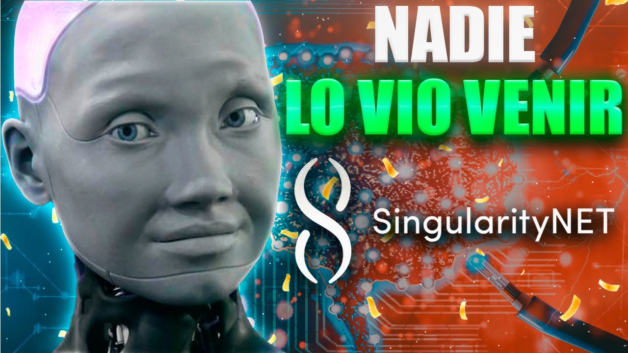 QUE ES SingularityNET 🤖 2025 | Inteligencia Artificial en Crypto y Sophia 👁 | AGIX